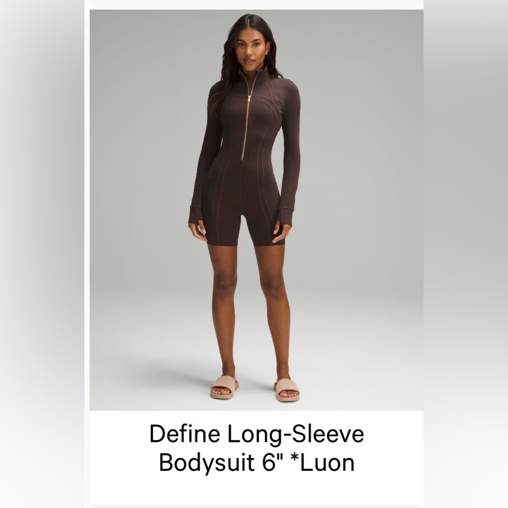 Lululemon Define Long-Sleeve Bodysuit 6”